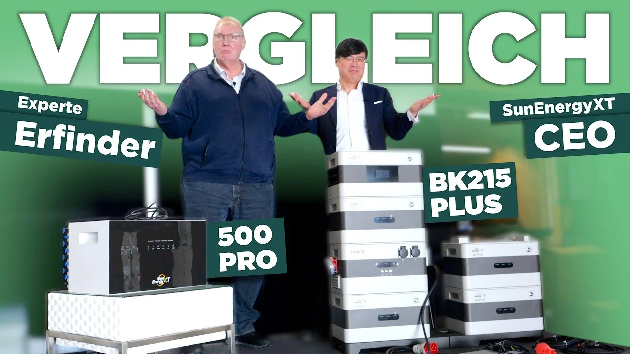 SunEnergyXT 500 vs BK215 Plus ⚡ Welches System passt zu DIR? Mit Holger Laudeley und SunEnergyXT CEO